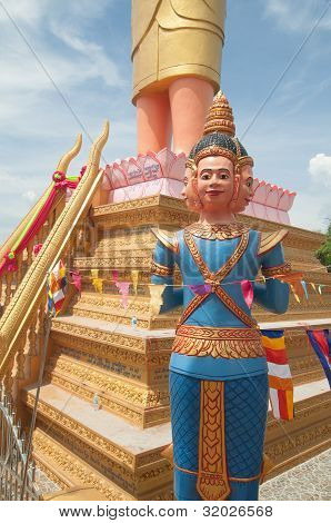 Ånd billede på Phnom Yat i Pailin i Cambodja