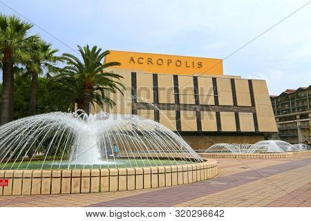 Nice, France - June 14, 2014:acropolis Convention Centre In Nice, Designed By Architects Buzzi, Bern