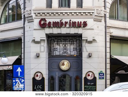 Bucharest, Romania - November 15, 2018: The Beautiful Building Of The Cismigiu Hotel, Built In 1912,