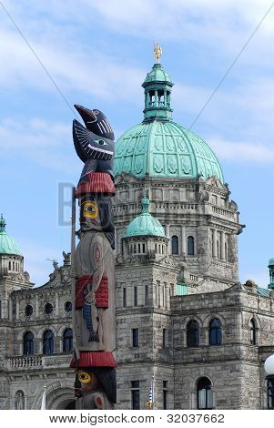 die British Columbia ParlamentsgebÃ¤ude