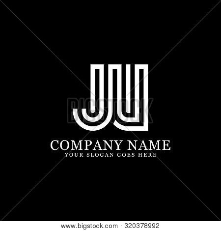Jv Monogram Logo Inspirations, Letters Logo Template,clean And Creative Designs