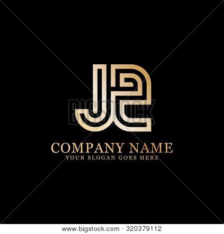J And Z Monogram Logo Inspirations, Letters Logo Template,clean And Creative Designs