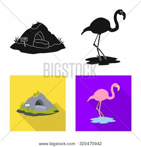 Vector Illustration Of Nature And Fun Symbol. Set Of Nature And Entertainment Stock Vector Illustrat