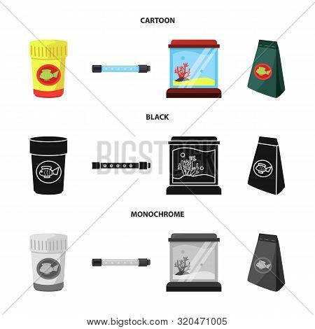 Vector Illustration Of Natural And Hobby Symbol. Collection Of Natural And Interior Vector Icon For 