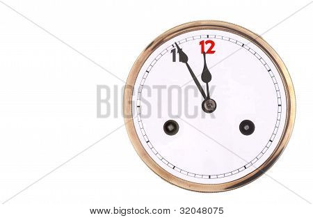 mechanische Messing Uhr