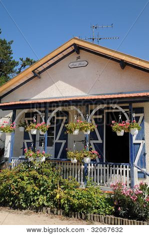 Frankreich, altes Haus in l-Herbe im Bassin d Arcachon