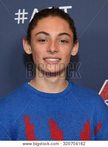 LOS ANGELES - SEP 03:  Benicio Bryant arrives for 'America's Got Talent' Semi Finals on September 03, 2019 in Hollywood, CA                