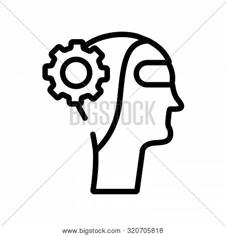 humanoid icon from artificial intellegence and future technology collection