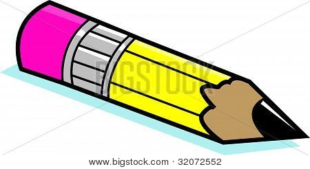 รูปดินสอการ์ตูน