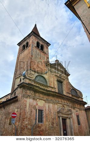 St. Nazaro e St. Celso templom. Piacenza. Emilia-Romagna. Olaszország.