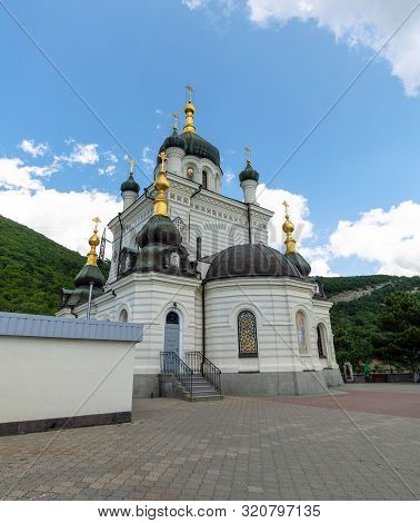 Foros. Crimea - June 9. 2019. Church Of The Resurrection