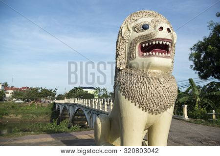 Cambodia Battambang Old Bridge