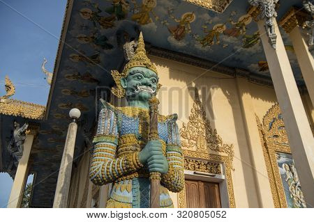 Cambodia Battambang Wat Sangkae Temple