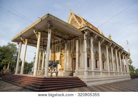 Cambodia Battambang Wat Pachhaa Temple
