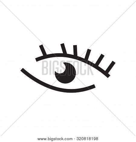 Abstract Eye Graphic Design Template Vector Isolated