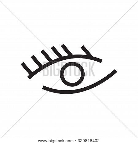 Abstract Eye Graphic Design Template Vector Isolated