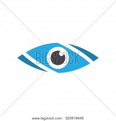 Abstract Eye Graphic Design Template Vector Isolated