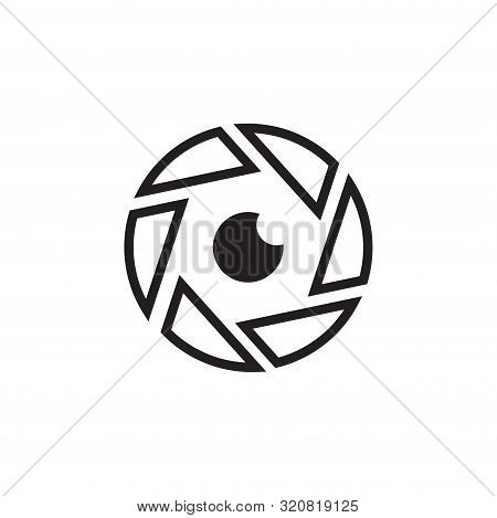 Abstract Eye Graphic Design Template Vector Isolated