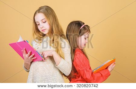 Friendship And Sisterhood. Students Reading A Book. School Project. Workbooks For Writing. Back To S