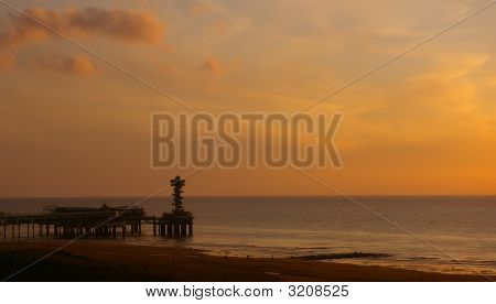 De Pier In Scheveningen Niederlande