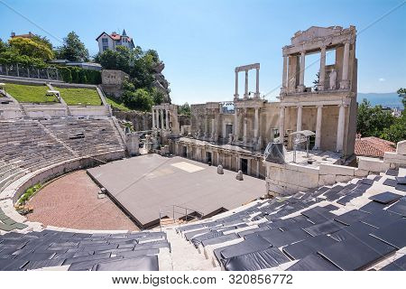 Plovdiv, Bulgaria - 23 June 2019: Center Of Plovdiv Is The Host Of The European Capital Of Culture I