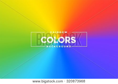 Colorful Conical Color Shades Vibrant Background Design