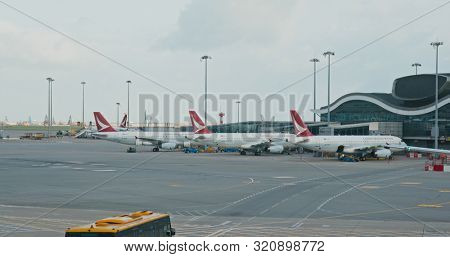 Chek lap Kok, Hong Kong 29 June 2019: Hong Kong international airport