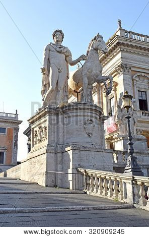 New Palace In Capitol Square, Rome Italy