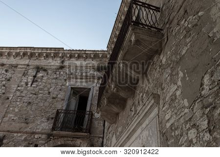 Craco, Abandoned Ghost Town In Basilicata - Italy