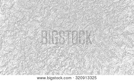 Abstract Image On A White Background With Gray Lines On A Vegetable Theme