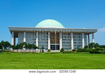 Government Assembly In Seoul In South Korea