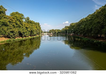 Picture From The River Elster In The Near From Leipzig City This Is A Beautiful Place For Watersport