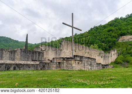 Nokalakevi - Fortress In The Western Part Of Georgia, The Place Of The Legendary City Of Aia