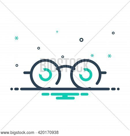 Mix Icon For See View  Look Sight Watch Vision Eyesight Dristi Peep