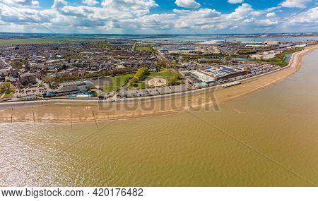 Isle of Sheppey - island off the northern coast of Kent, England, near London
