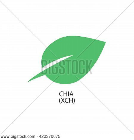 Chia Decentralized Blockchain Internet-of-things Payments Cryptocurrency Vector Logo
