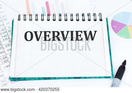 Notepad With Text Overview In The Light Background