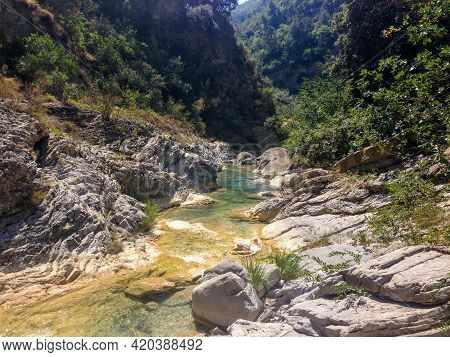 Canyon Rio Barbaira - Rocchetta Nervina, Liguria. Italy