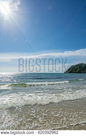 Beautiful Idyllic Seascape View On Kohkood Island In Low Season Travel.koh Kood, Also Known As Ko Ku
