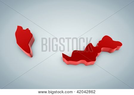 Carte de Malaisie