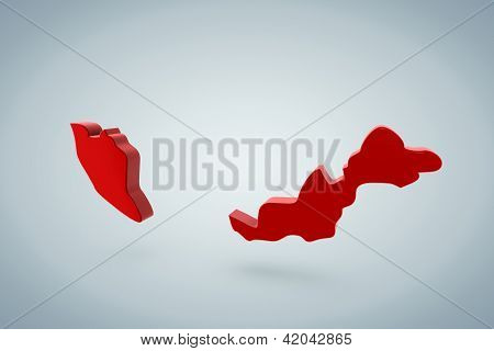 Carte de Malaisie