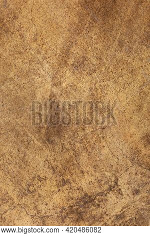 Grunge brown concrete textured background