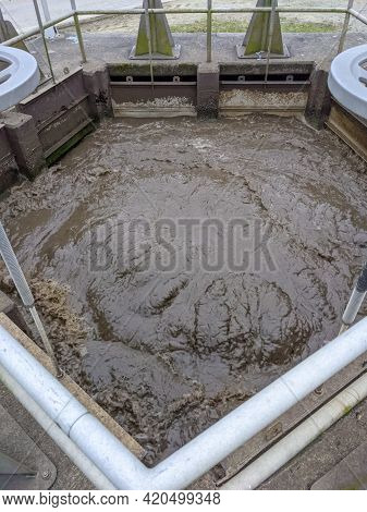 At A Wastewater Treatment Plan In Usa