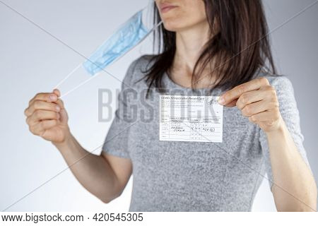 Clarksburg, Md, Usa 05-16-2021: Cdc Announced The Lifting Of Face Mask Requirement For Fully Vaccina