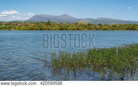 Bovan Lake And Mountain Rtanj Near Sokobanja In Serbia