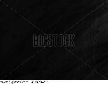 Black Color Wall Texture Material Background Paper Art Card Light Space Abstract Backdrop Banner Bla