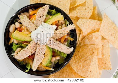 멕시코 타코 그릇