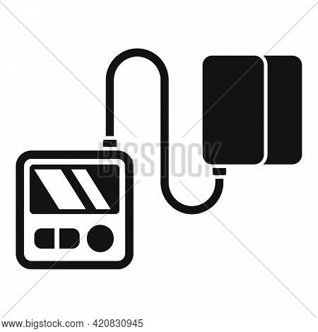 Tensiometer Icon. Simple Illustration Of Tensiometer Vector Icon For Web Design Isolated On White Ba