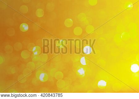 Gold bokeh patterned background design