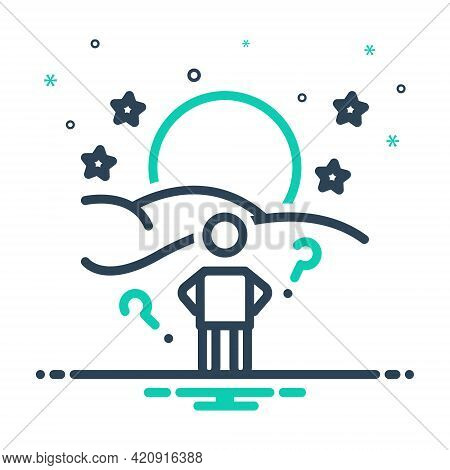 Mix Icon For Anticipate Expectation Hope Prospect Expectance Expectancy